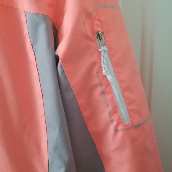 Bright Coral Rain Jacket - Picture 4 of 9